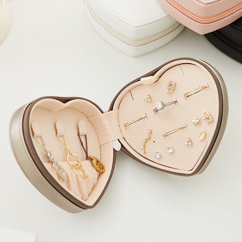 Heart shape jewelry storage box Manufacturer